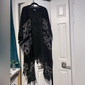 ecoté for UO southwest inspired open poncho